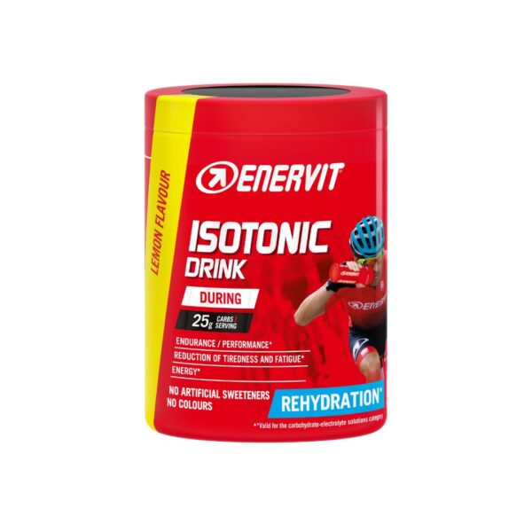 Produktbild ENERVIT ISOTONIC DRINK Lemon, 420 g